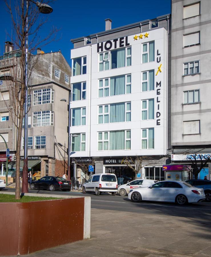 Hotel Lux Melide Bagian luar foto